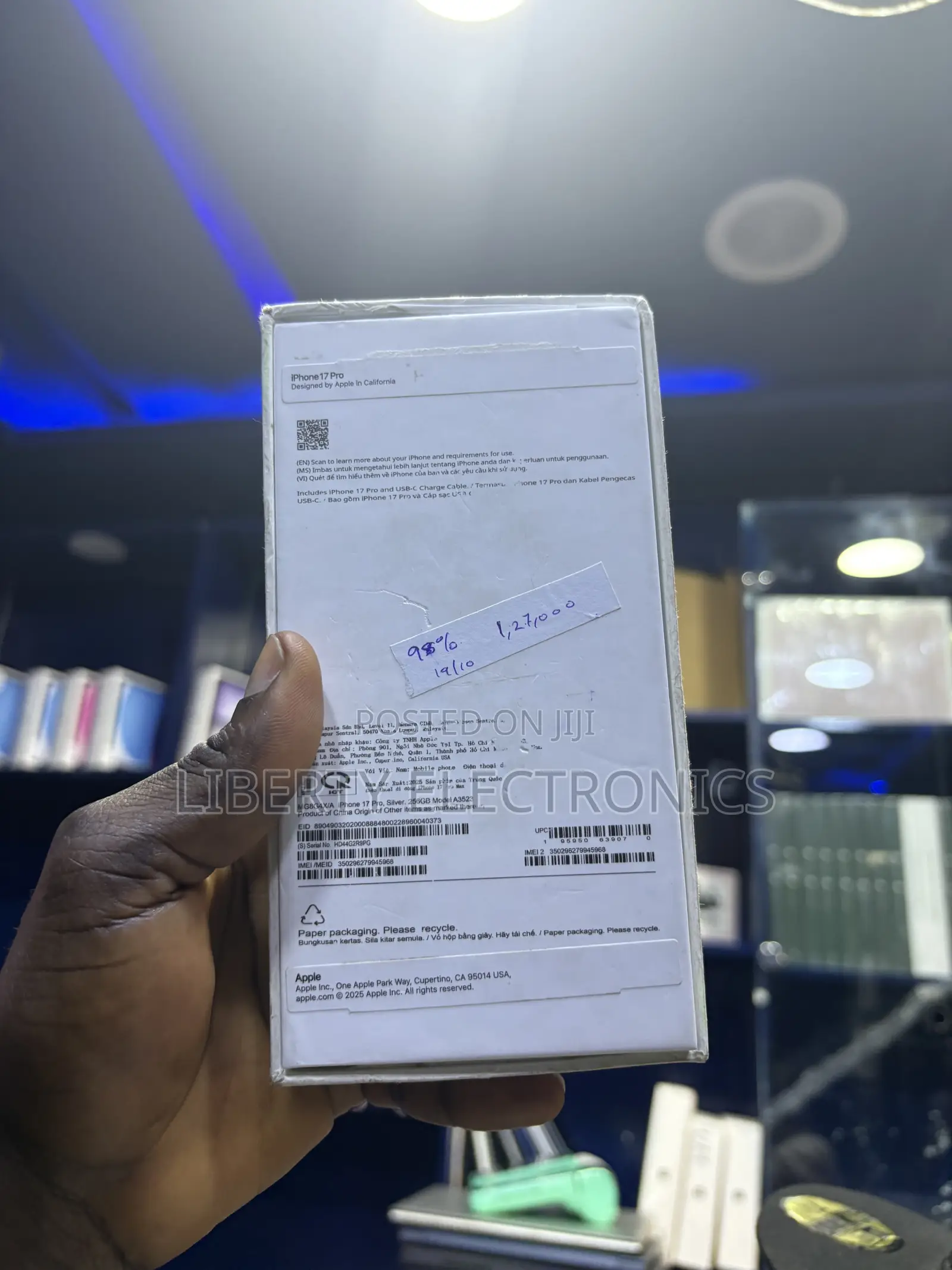 Apple iPhone 17 Pro 256 GB Silver