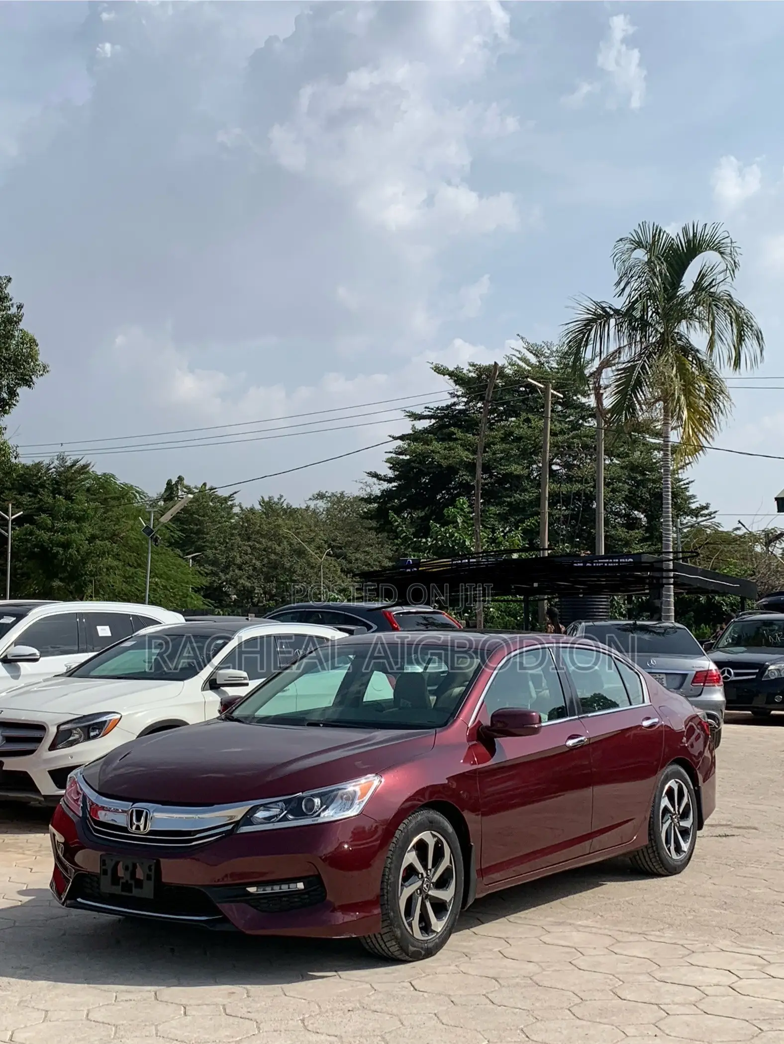 Honda Accord 2016 Red