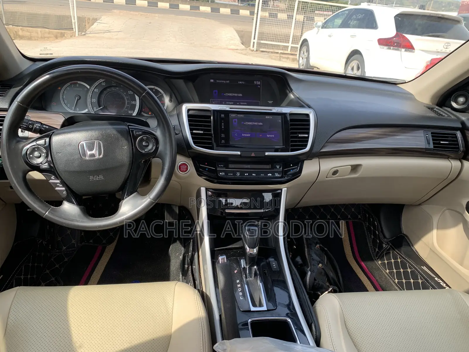 Honda Accord 2016 Red