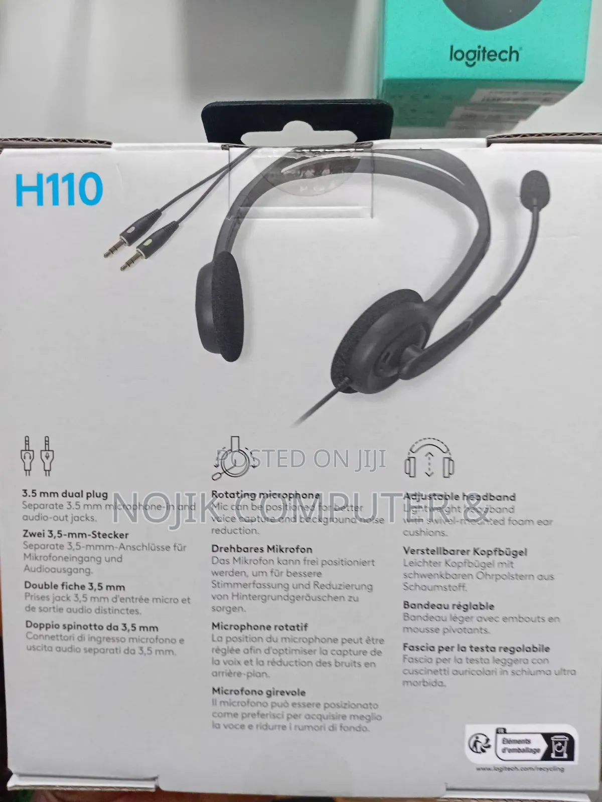 Logitech Stereo Headset - H110