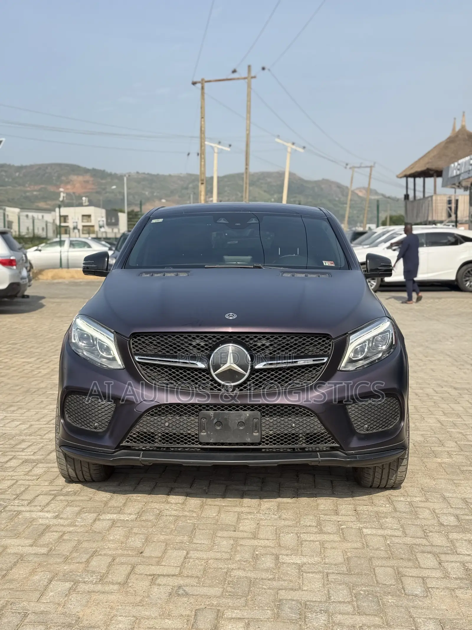 Mercedes-Benz GLE-Class AMG GLE 43 4MATIC 2018 Gray