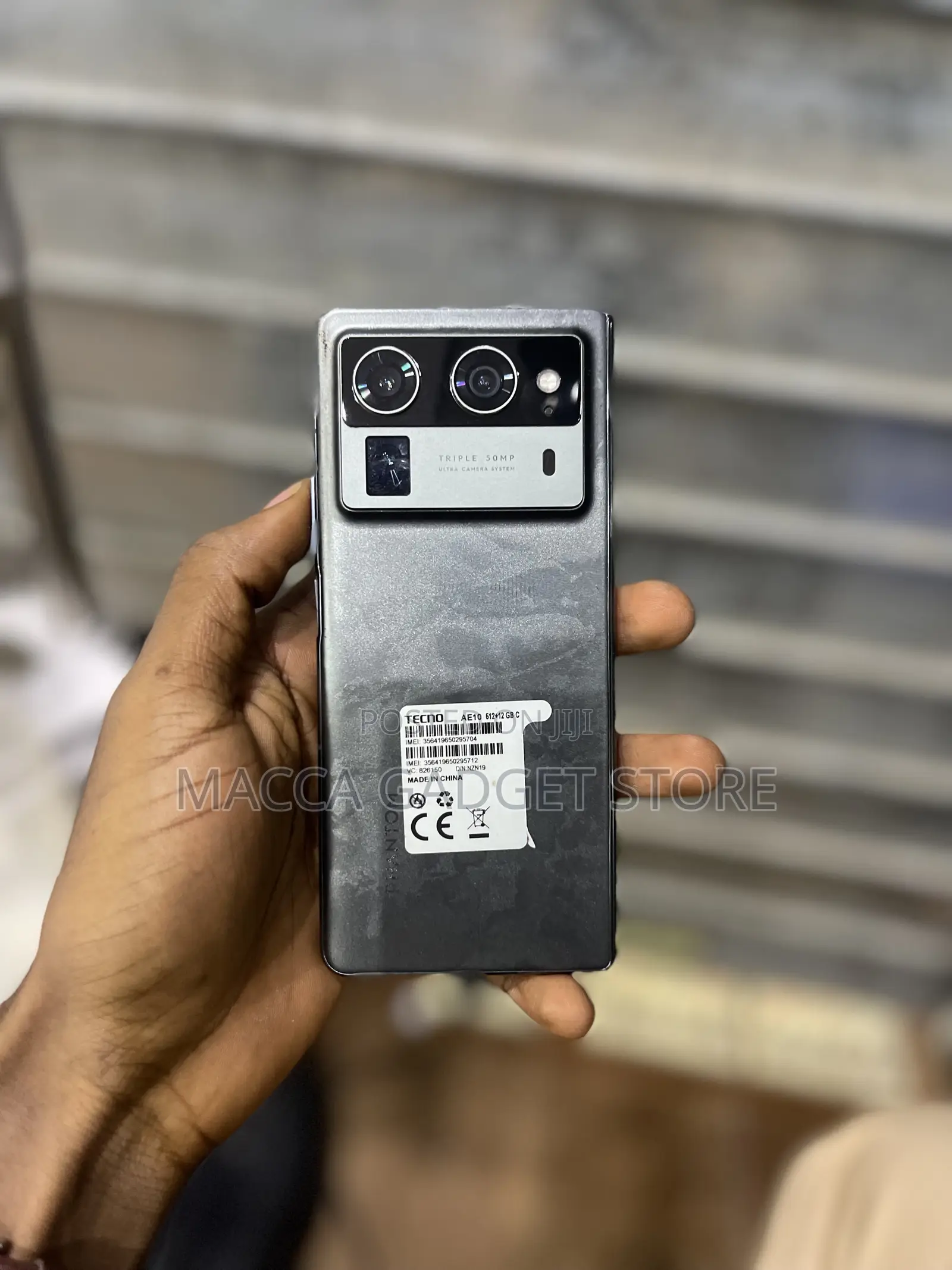 Tecno Phantom V Fold 2 512 GB Black