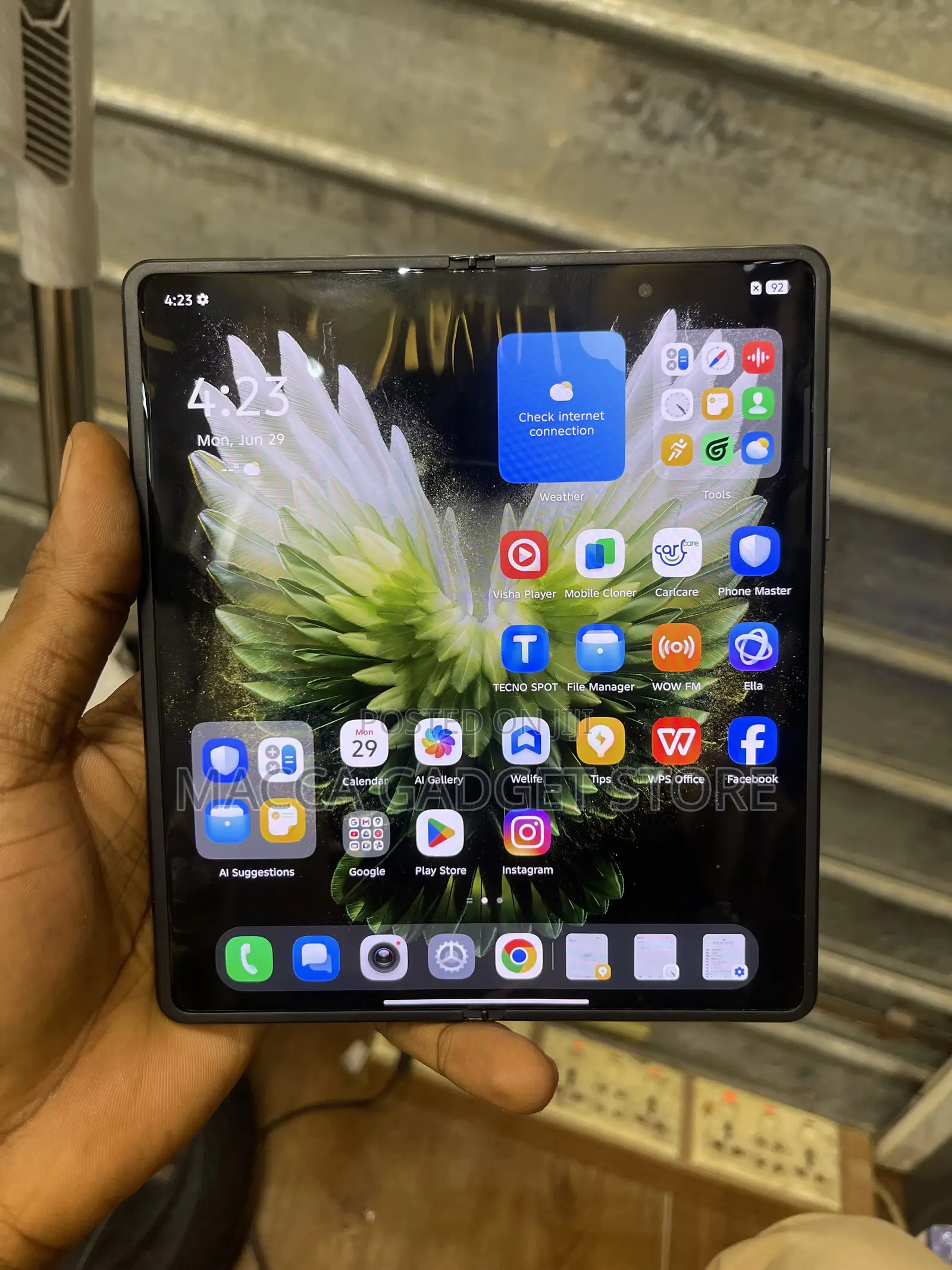 Tecno Phantom V Fold 2 512 GB Black