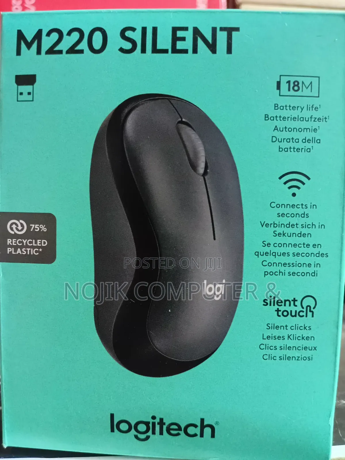Logitech M220 Slient Mouse