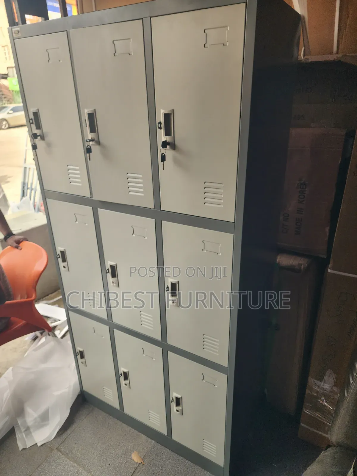 Brand New 9 Doors Worker's Locker.