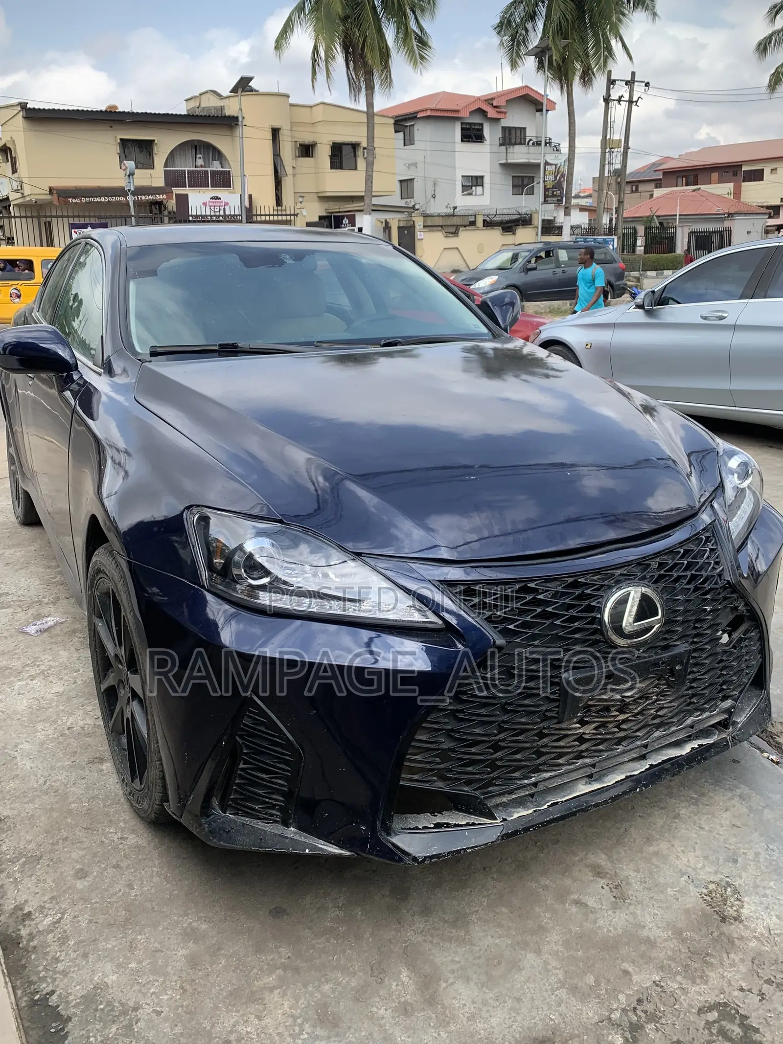 Lexus IS 2008 Blue