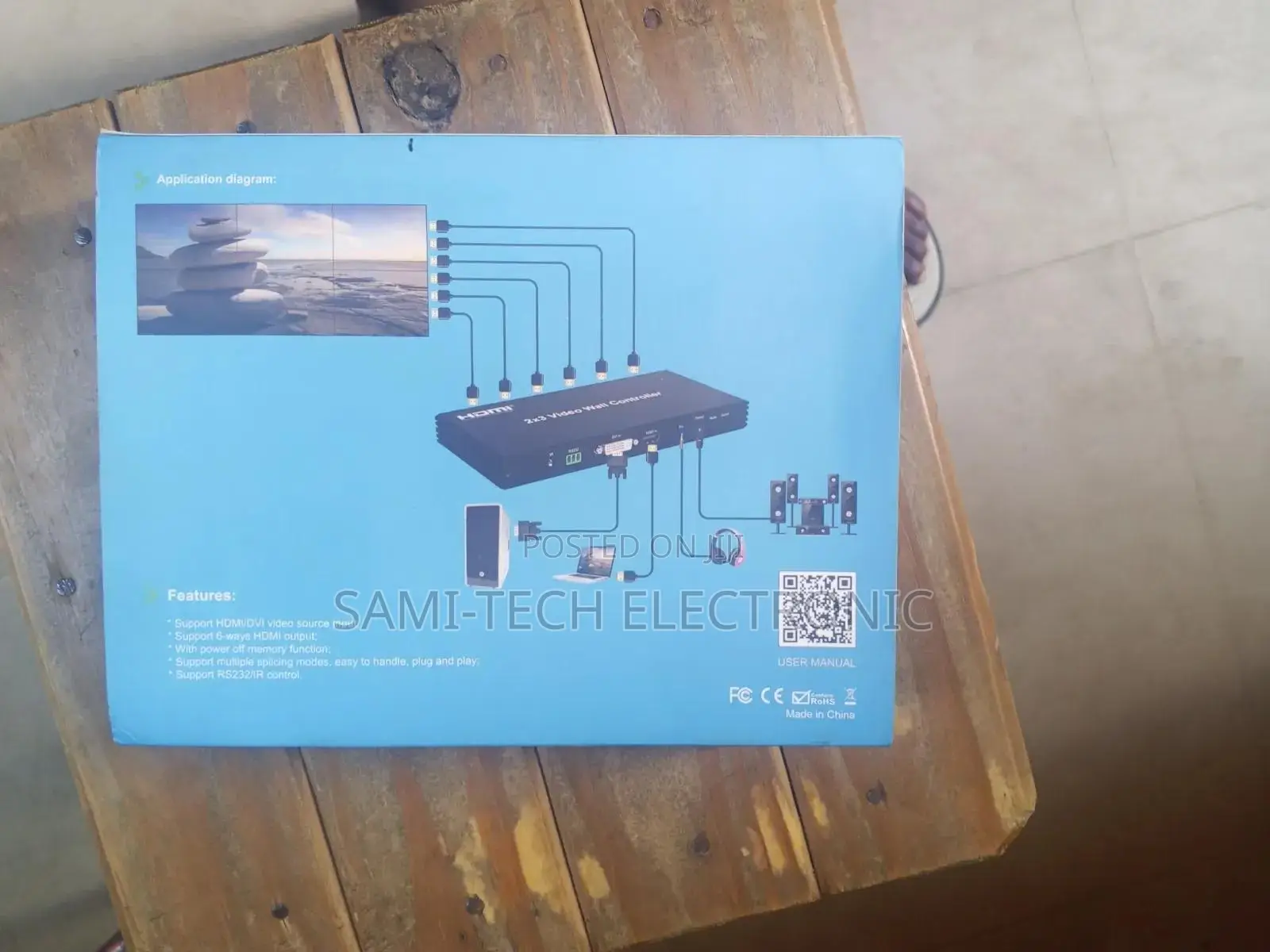 2x3 Video Wall Controller