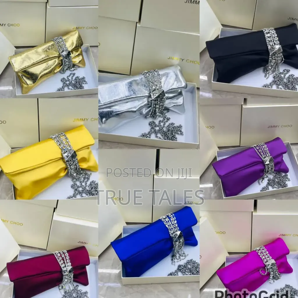 Luxury Jimmy Choo Celebrity Party Fashion Clutch Bags/Purse