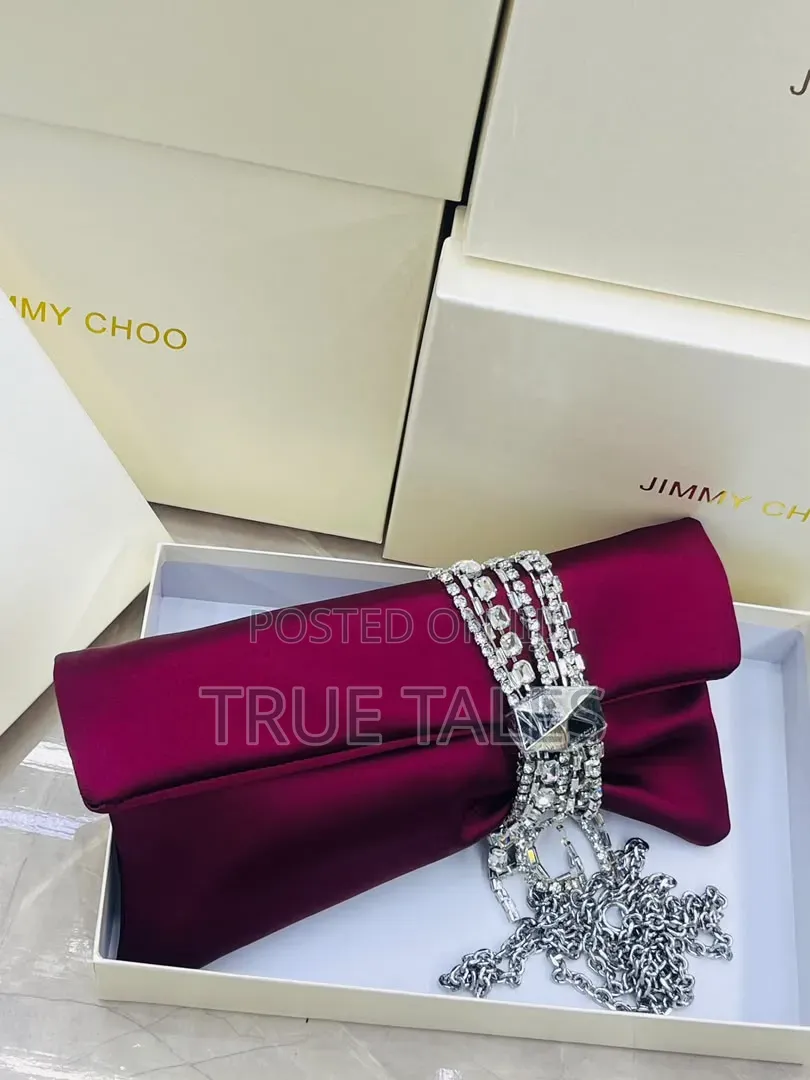 Luxury Jimmy Choo Celebrity Party Fashion Clutch Bags/Purse