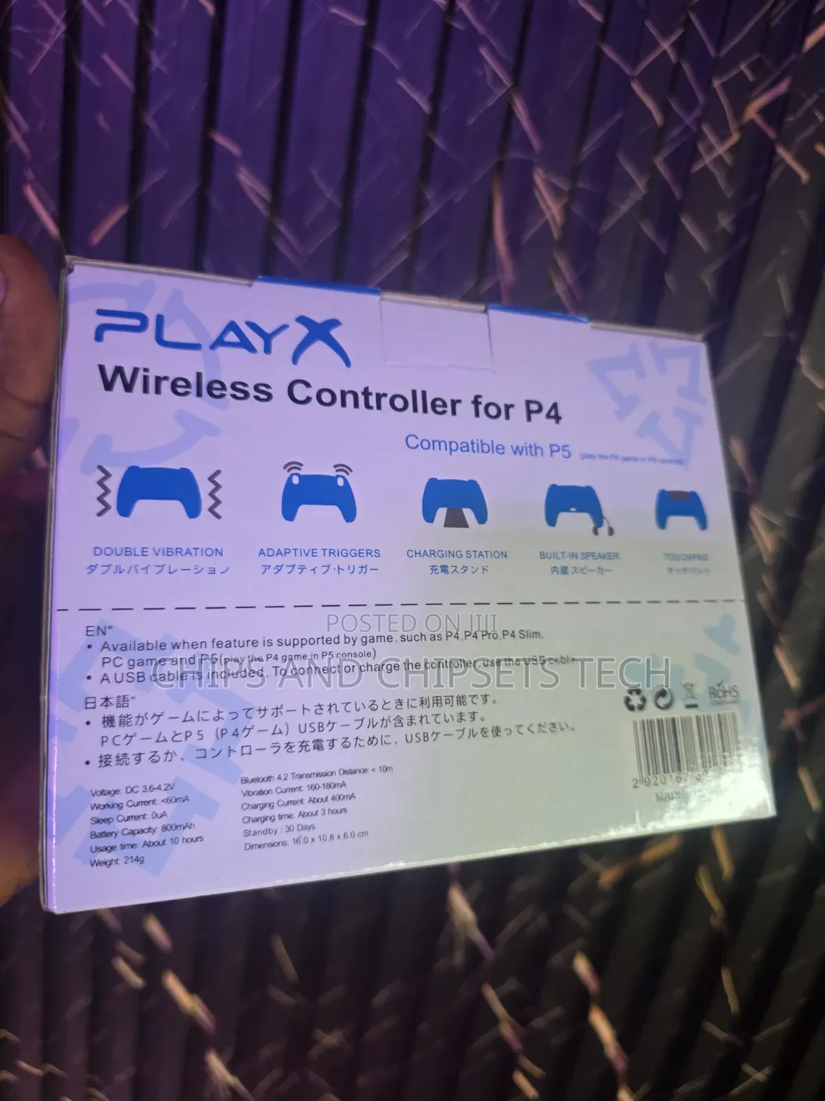 PS4 Play X Pad