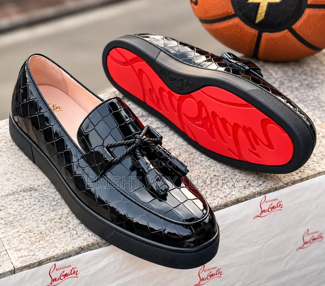 Louboutin Tassel Loafer for Men High Quality
