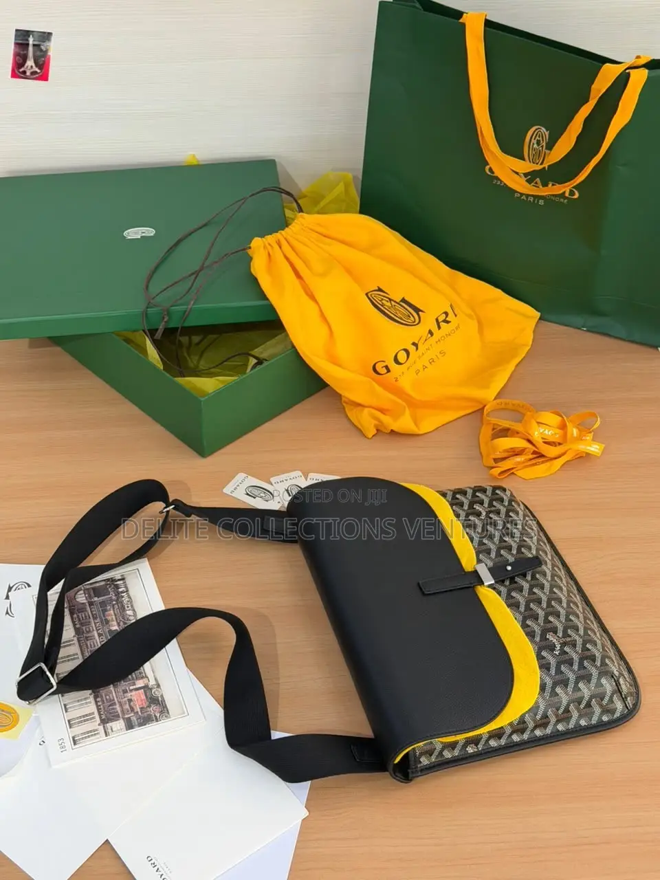 *Original Goyard Coursier Messenger Bag Available in Store