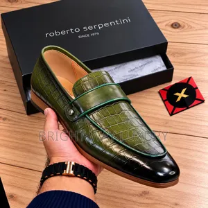 Luxury Quality Roberto Serpentine Italian Loafer 