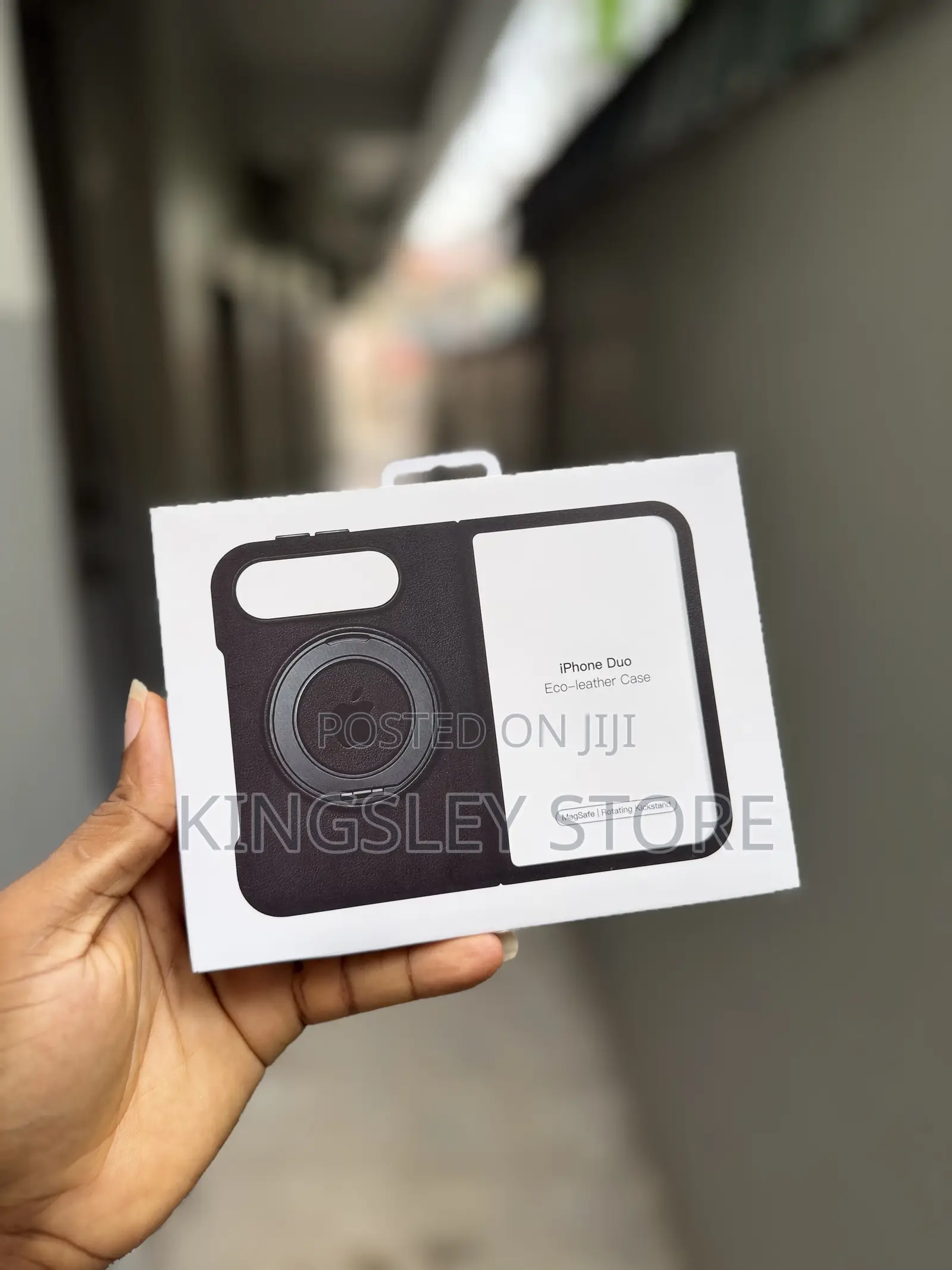 Original iPhone Duo Eco-Leather Case With MagSafe & Rotating Kickstand