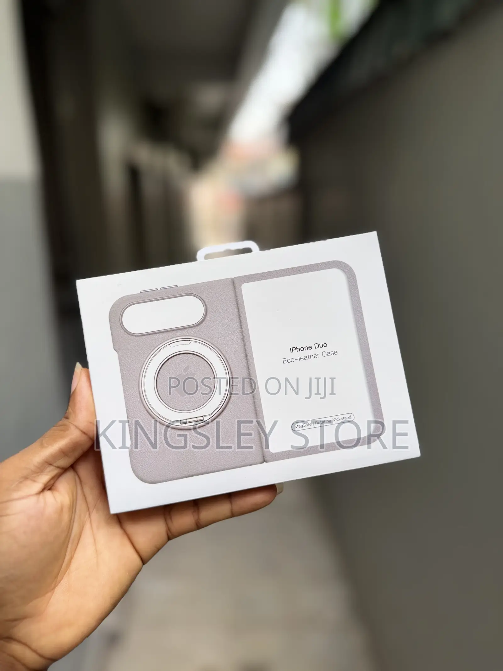 Original iPhone Duo Eco-Leather Case With MagSafe & Rotating Kickstand