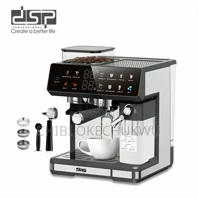 DSP 3 in 1 Espresso Coffee Maker