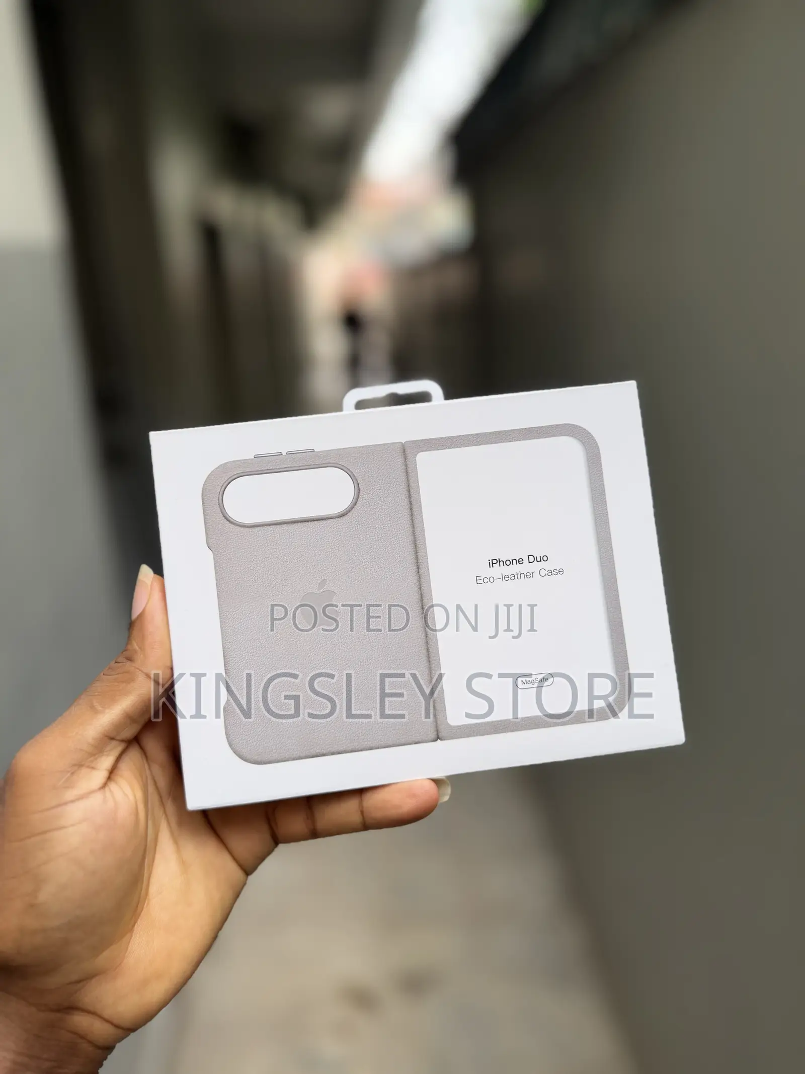 Original Apple iPhone Duo Eco-Leather Case With MagSafe