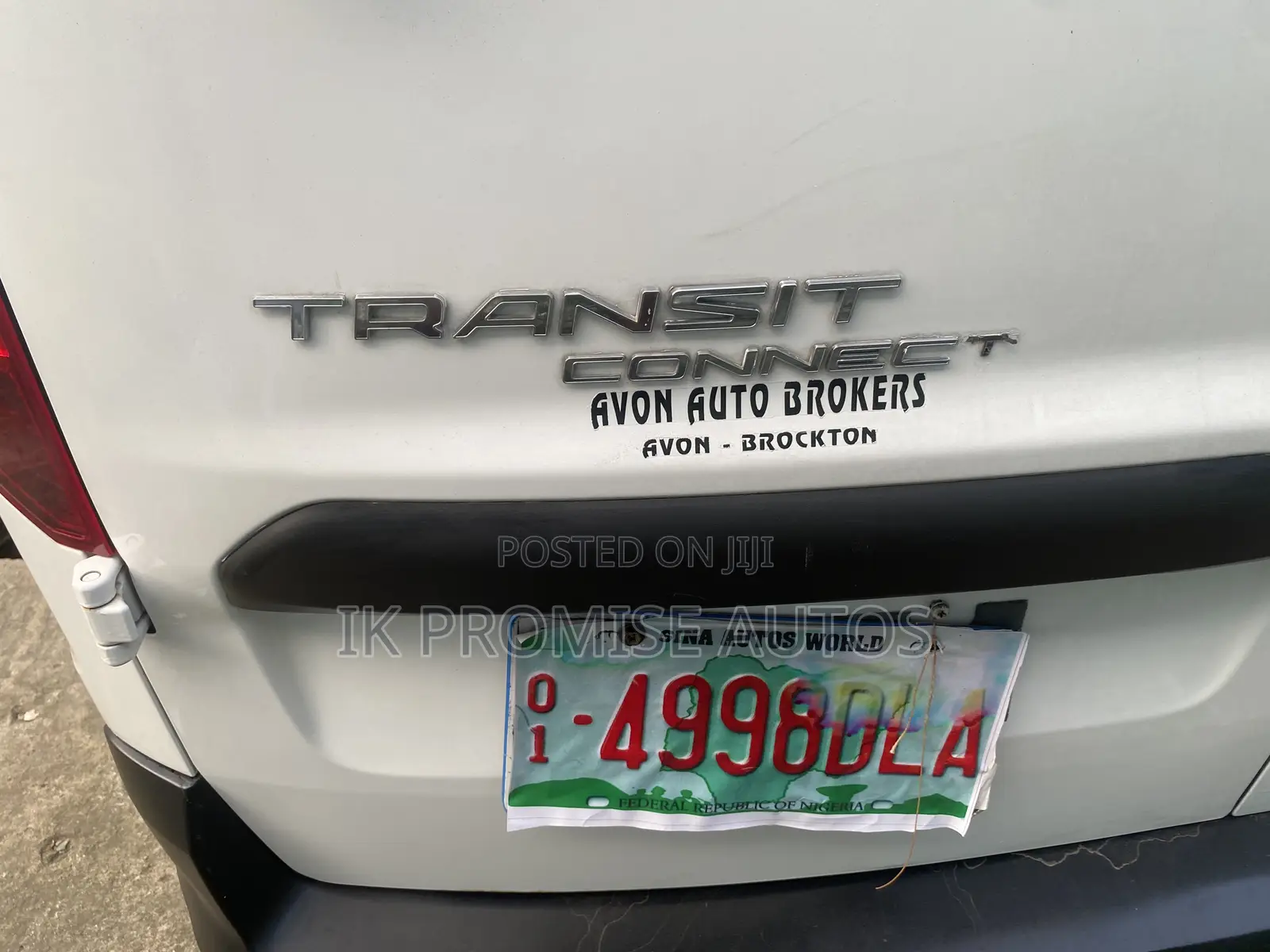 Ford Transit Connect 2014 White