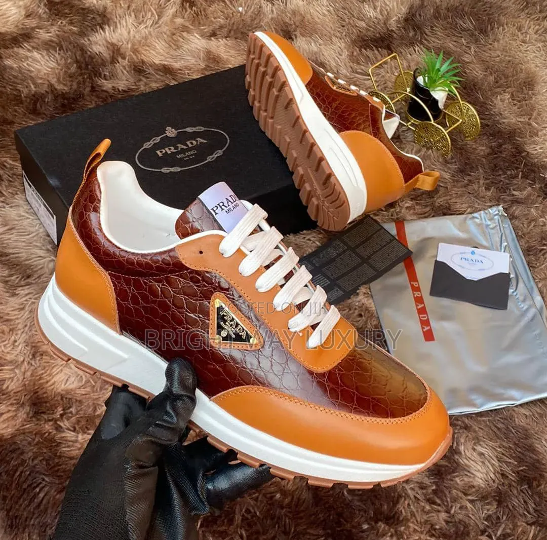 Prada Statement High Luxury Quality Sneaker