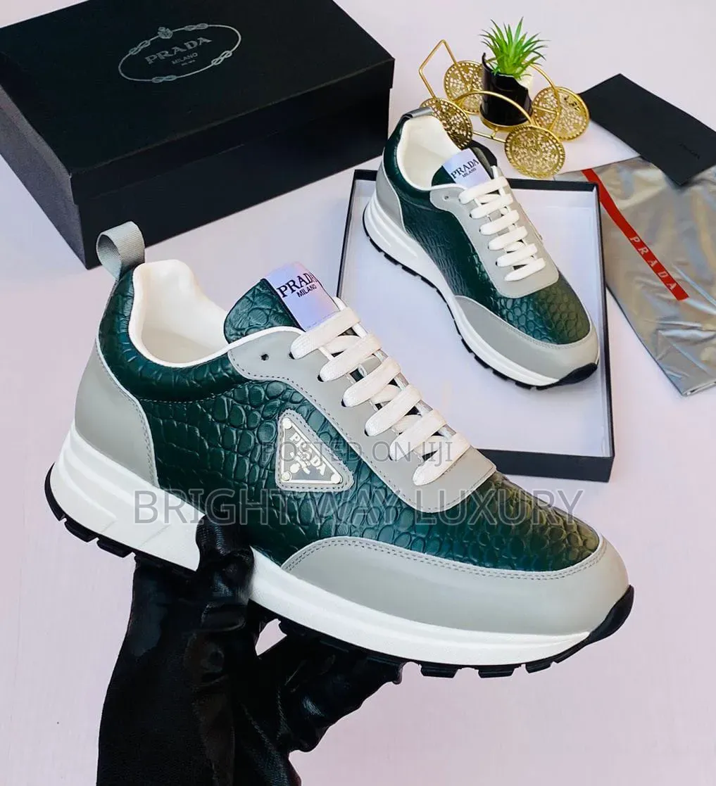 Prada Statement High Luxury Quality Sneaker