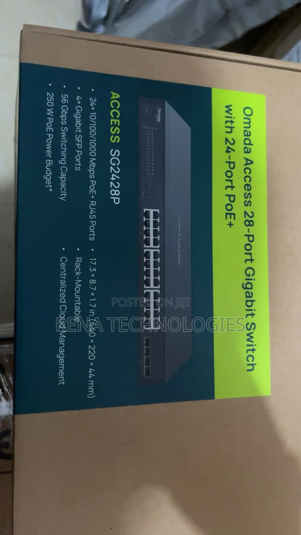 TP-Link SG2428P Omada 28Port Gigabit Smart Switch With 24-Port PoE+