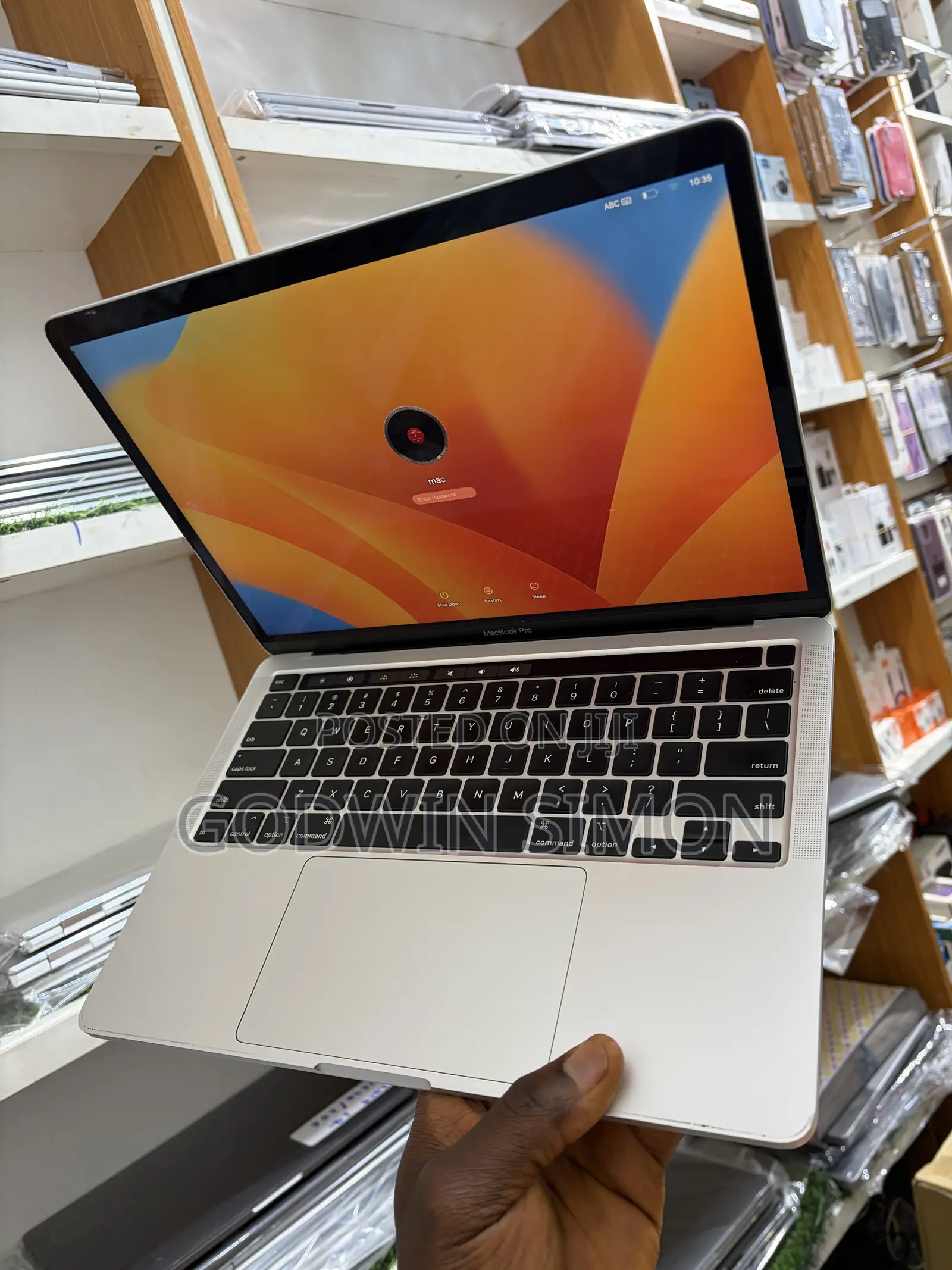 Laptop Apple MacBook Pro 2020 8GB Intel Core i5 SSD 256GB