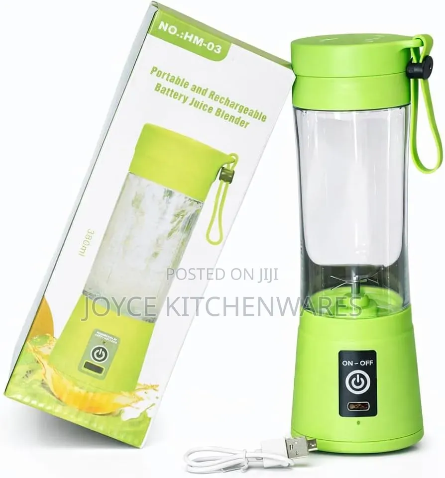 Rechargeable USB Juicer Fruit Blender Juice Smoothie Maker