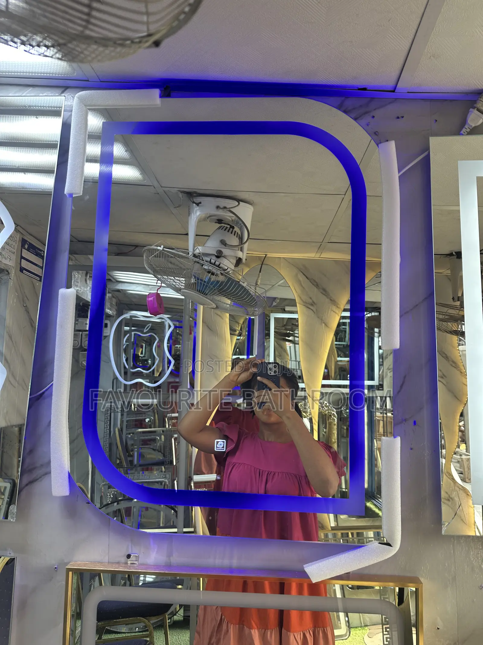 80by60 Mirror With Light