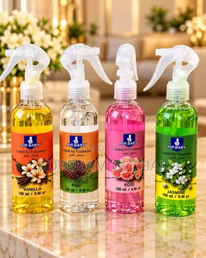 Air Baby Liquid Air Freshener Spray–Vanilla,Pine,Rose &Jasmine- Per On