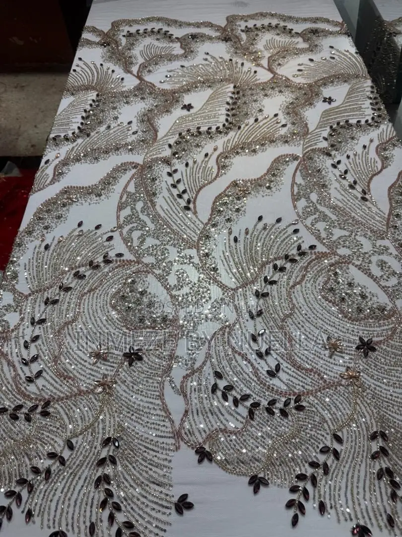 Crystal Beaded Lace