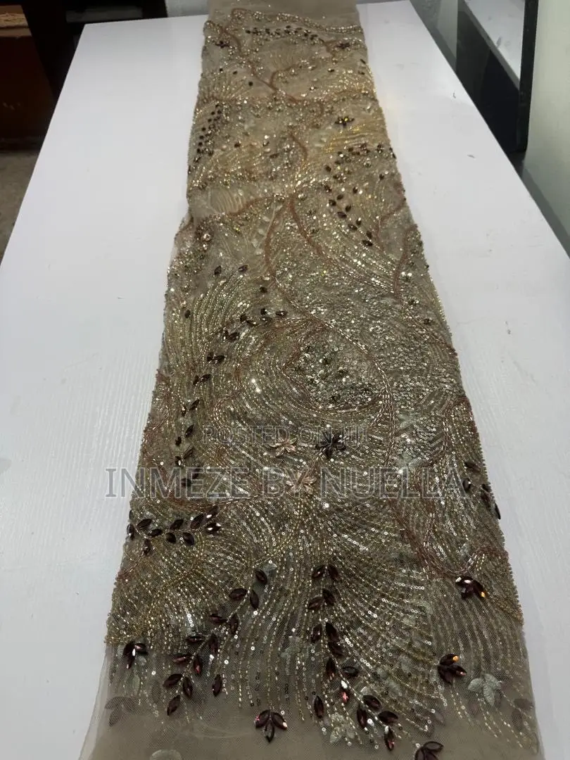 Crystal Beaded Lace