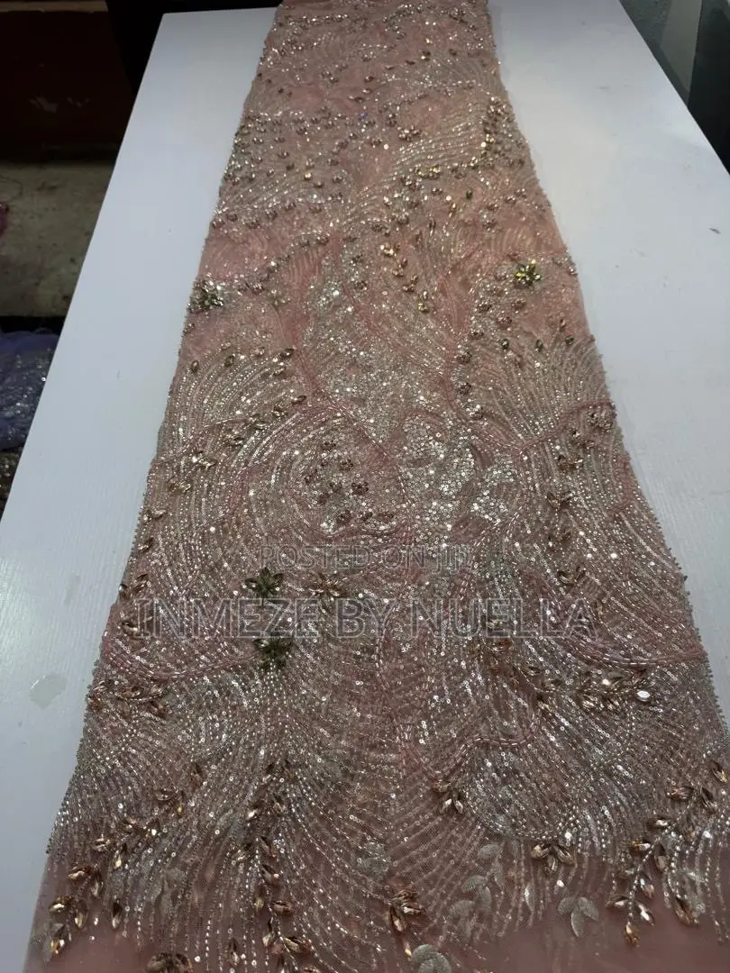 Crystal Beaded Lace