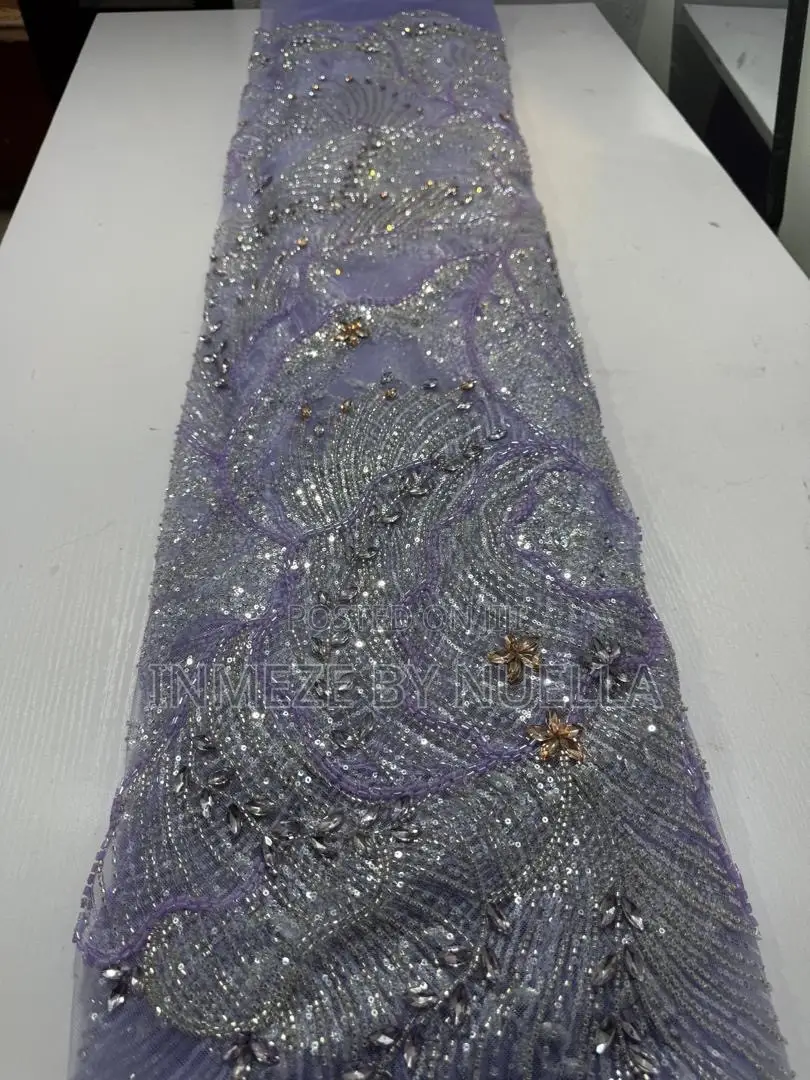Crystal Beaded Lace