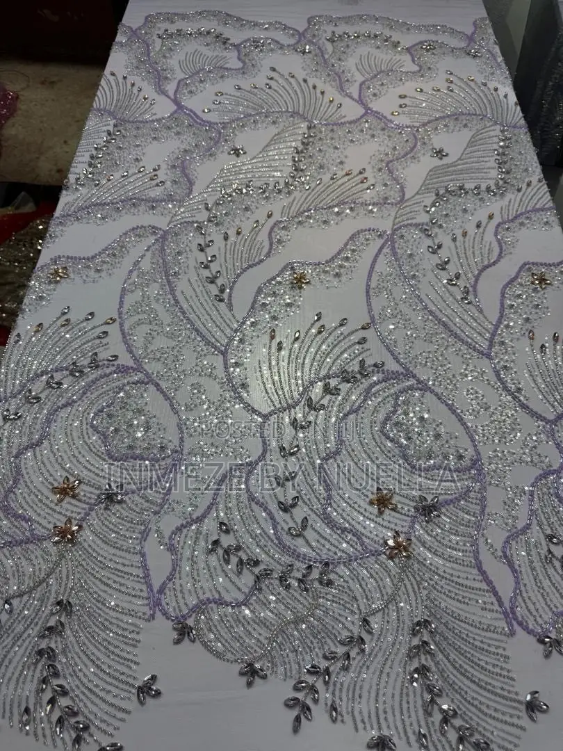 Crystal Beaded Lace