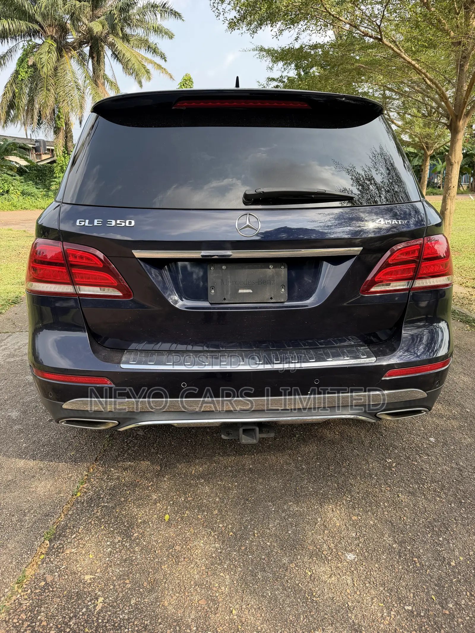 Mercedes-Benz GLE-Class GLE 350 2017 Blue