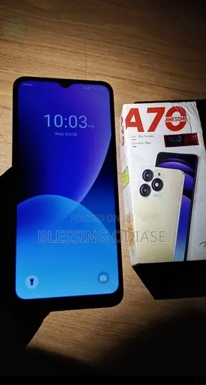 Itel A70 128 GB Black