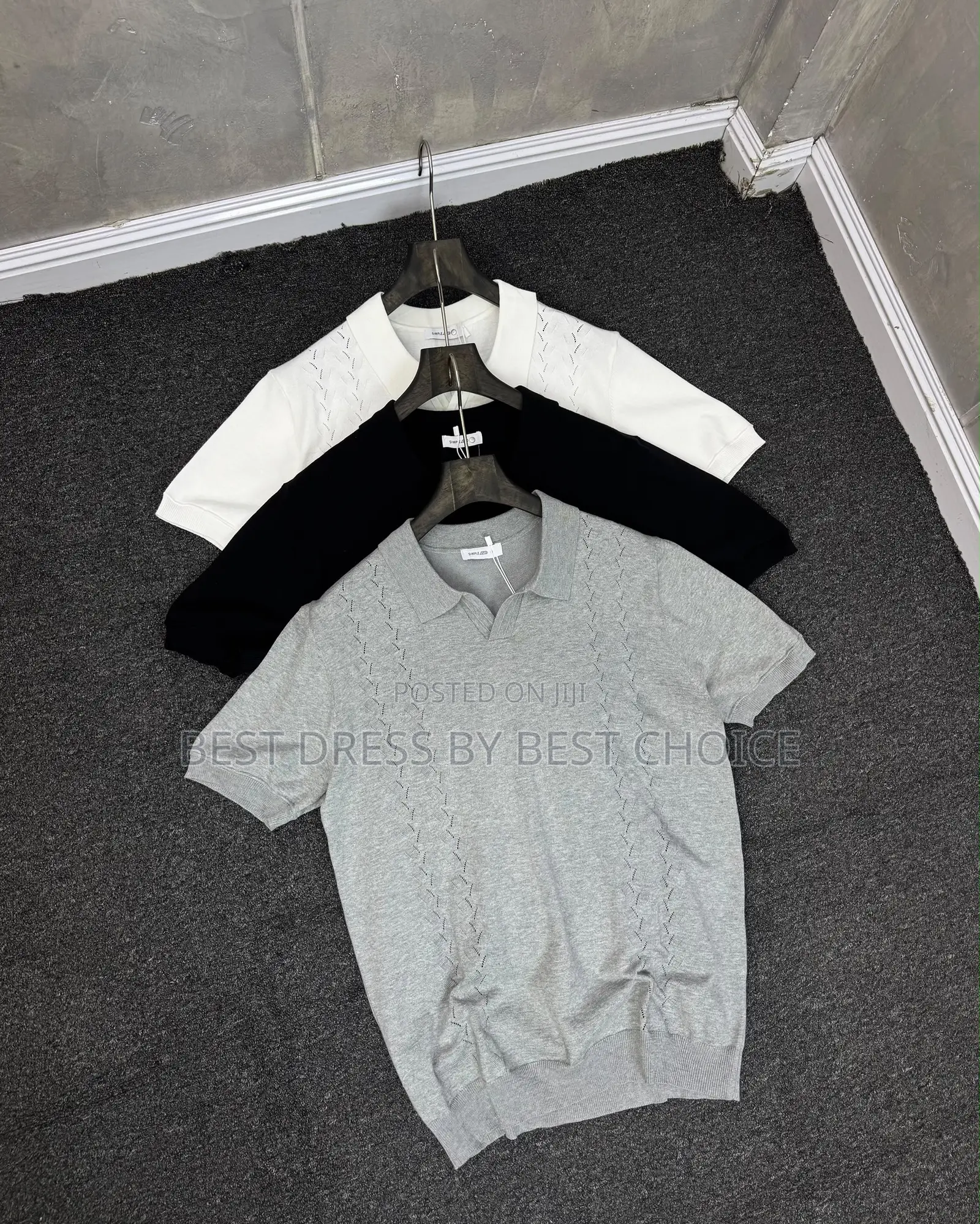 Classy, Simple and Effortlessly Premium Knitted Polo Shirts in Store