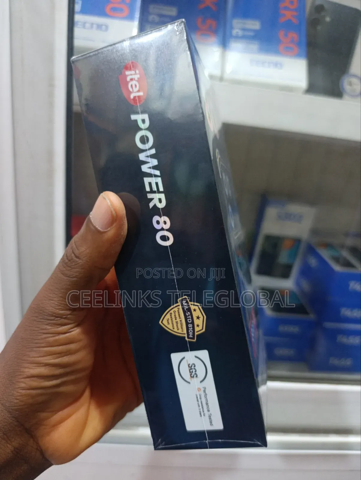 New Itel Power 80 128 GB Purple