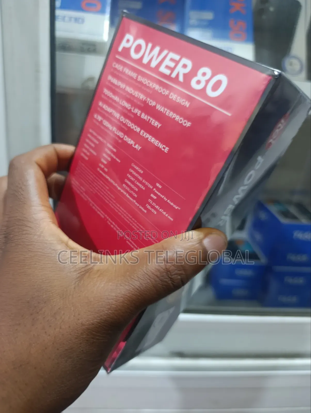 New Itel Power 80 128 GB Purple