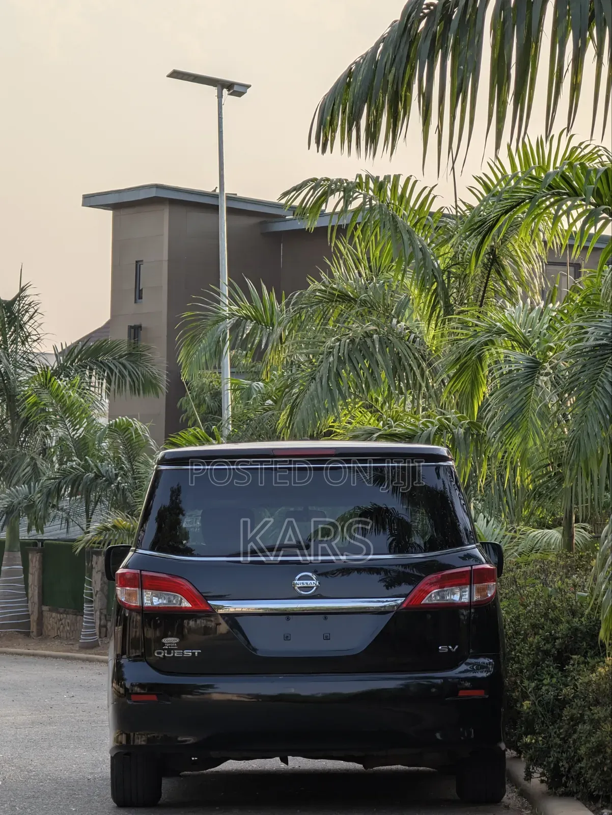 Nissan Quest SV 4dr Minivan (3.5L 6cyl CVT) 2015 Black