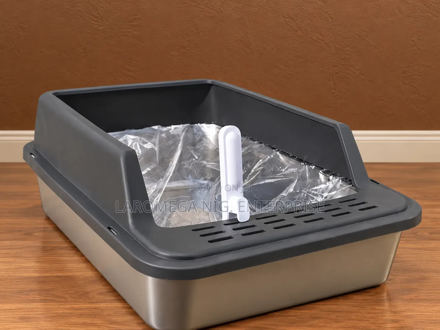 Stainless Steel Cat Litter Box