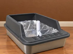 Stainless Steel Cat Litter Box