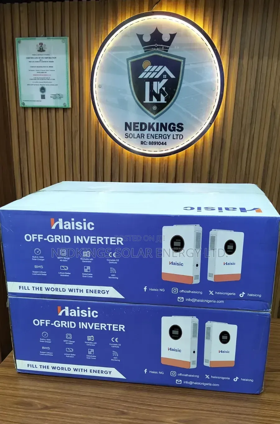 4.2KVA 24V Haisic Hybrid Inverter