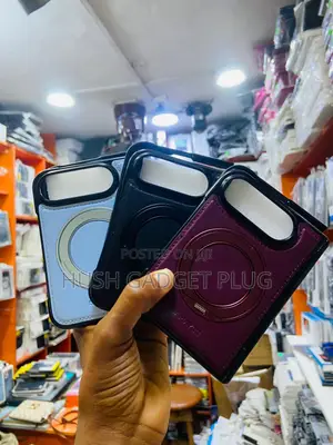 Luxury Rotating Magnetic Leather Case With Kickstand for iPhone Duo