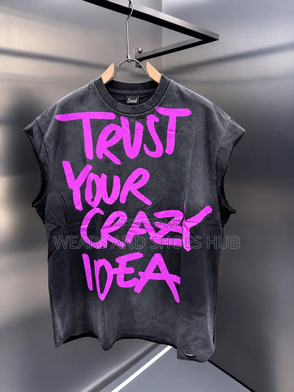Signature Graphics Armless Tee | Sleeveless Streetwear Shirt