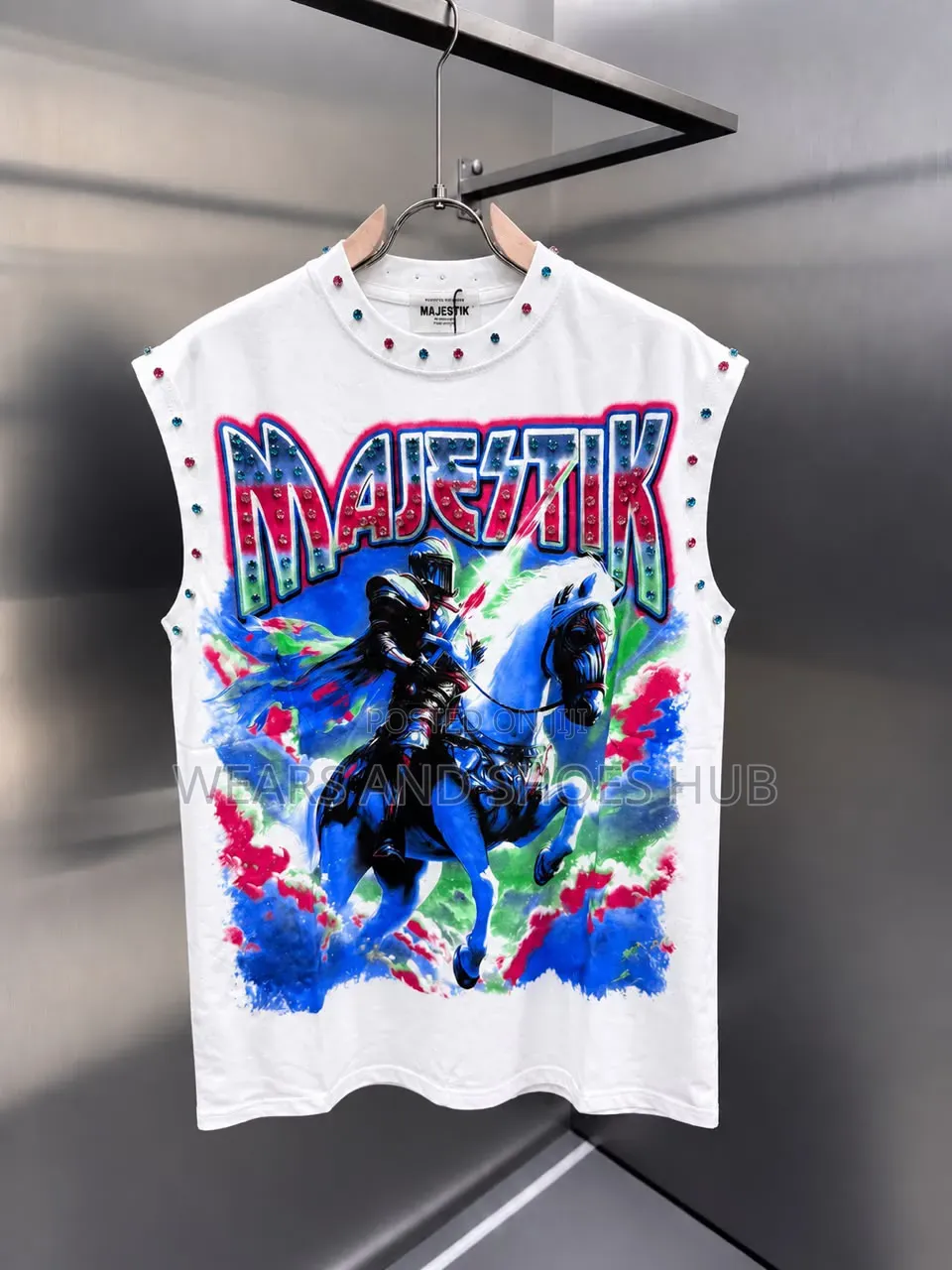 Signature Graphics Armless Tee | Sleeveless Streetwear Shirt