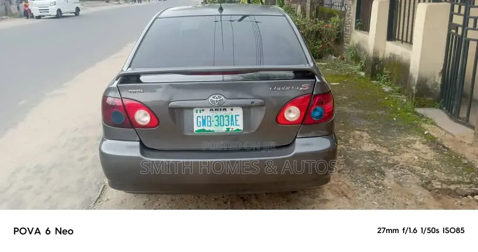 Toyota Corolla S 2006 Gray