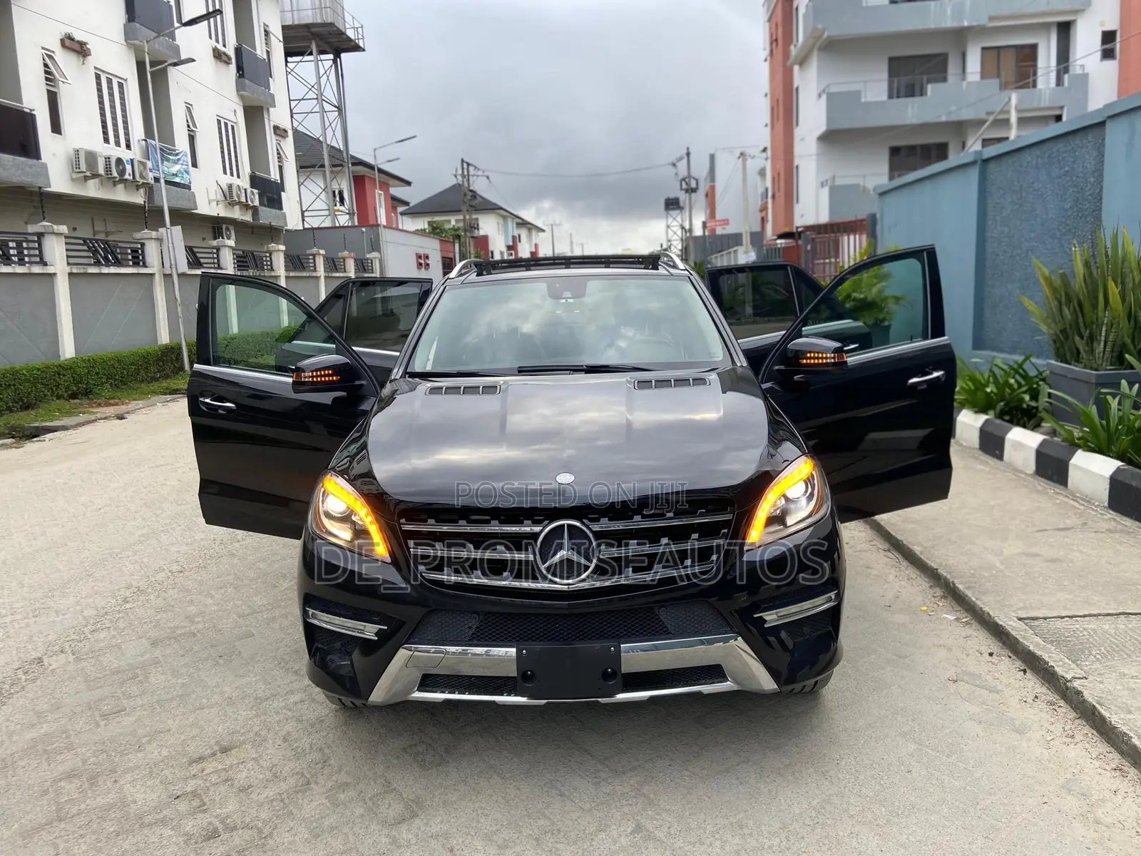 Mercedes-Benz M Class ML 350 4Matic 2012 Black