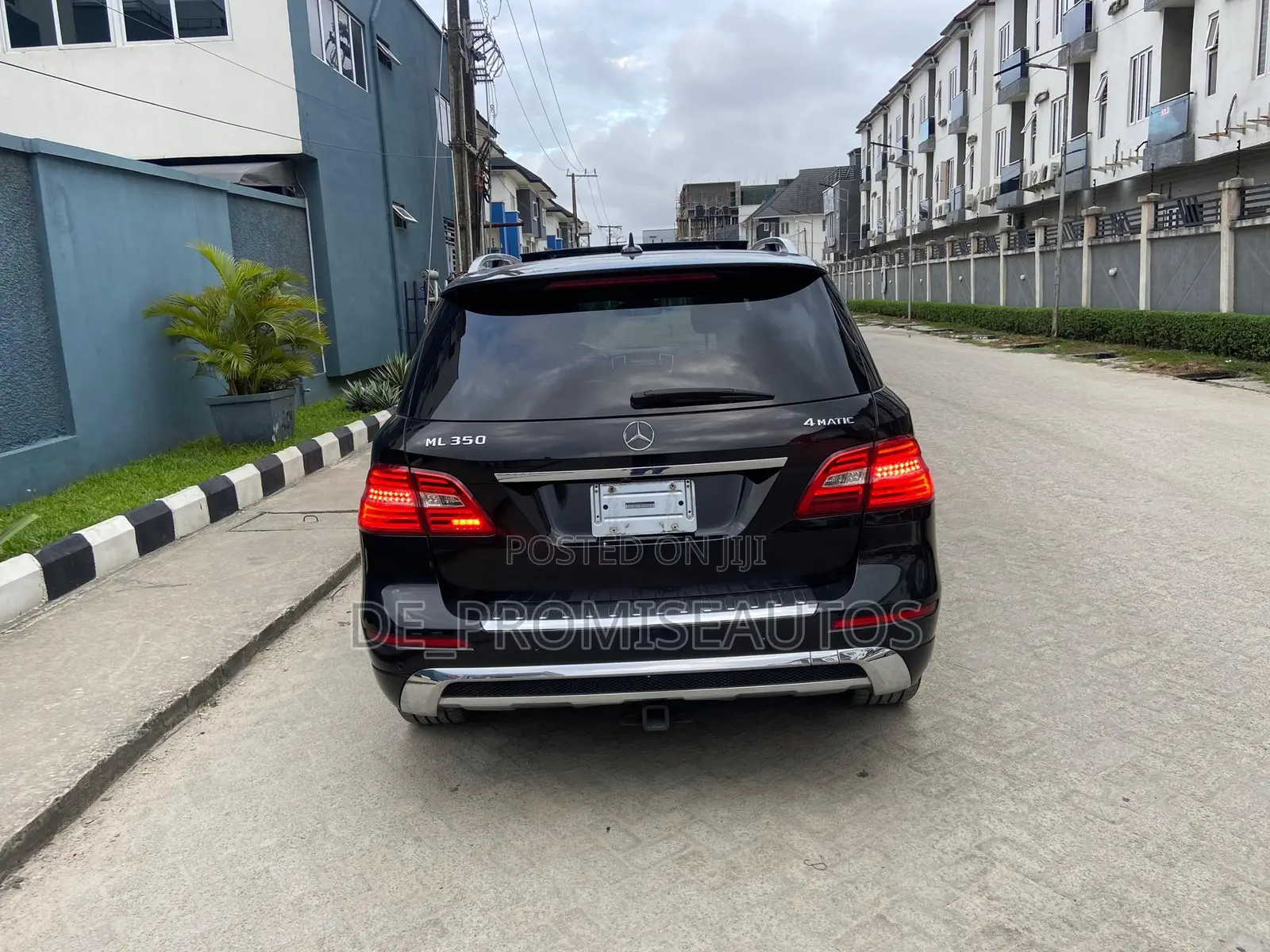 Mercedes-Benz M Class ML 350 4Matic 2012 Black