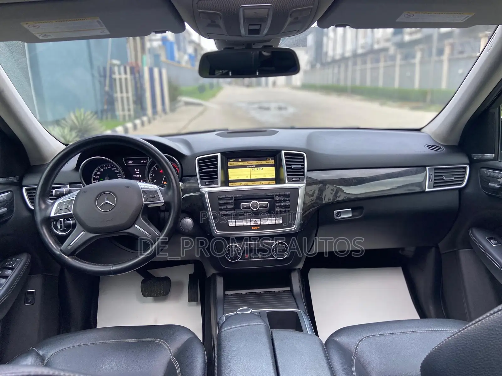 Mercedes-Benz M Class ML 350 4Matic 2012 Black
